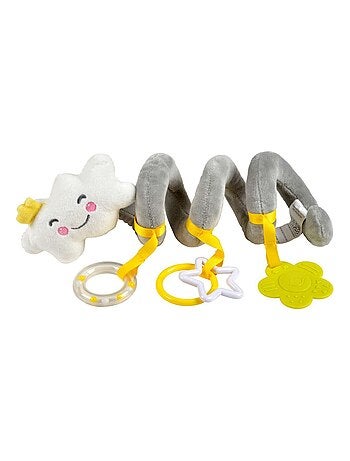 Peluche spirale d'activités en forme de nuage TENDRESSE