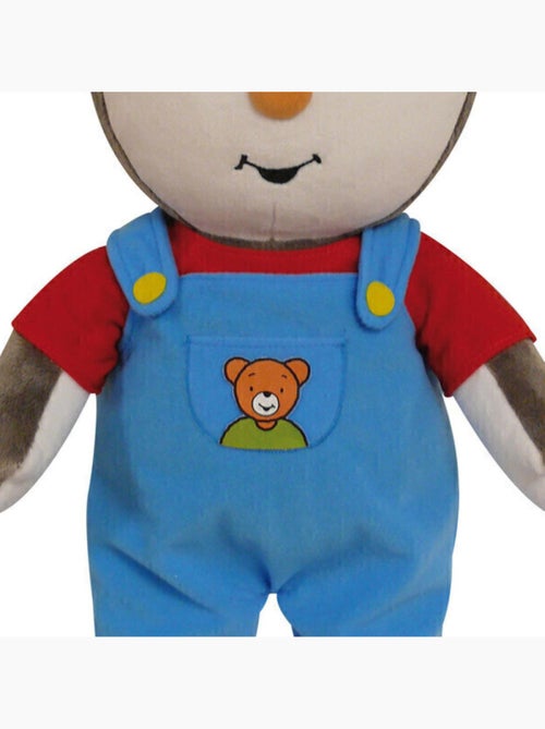 Peluche T'choupi - Jemini - T'choupi +/- 45cm - Intérieur - Bleu - Garçon et Fille - 12 mois+ - Kiabi