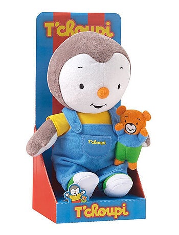 Peluche T'Choupi et doudou 30 cm
