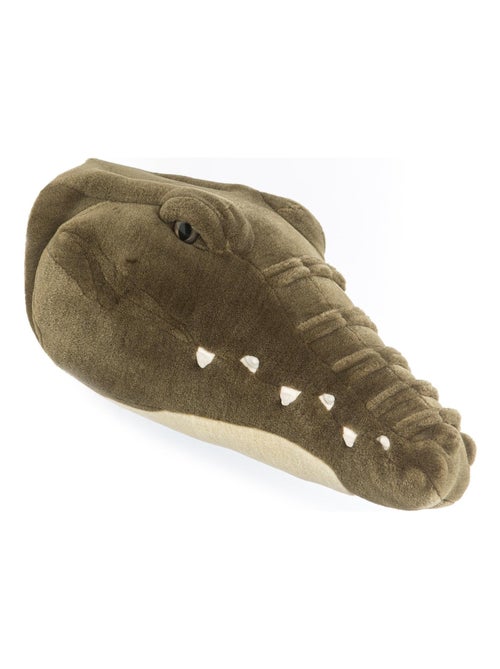 Peluche trophée mural Aquatique Crocodile Frank - Kiabi