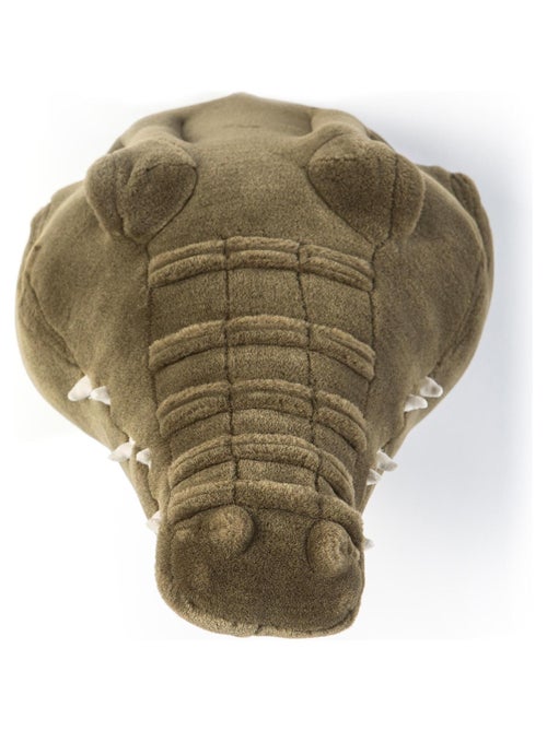 Peluche trophée mural Aquatique Crocodile Frank - Kiabi