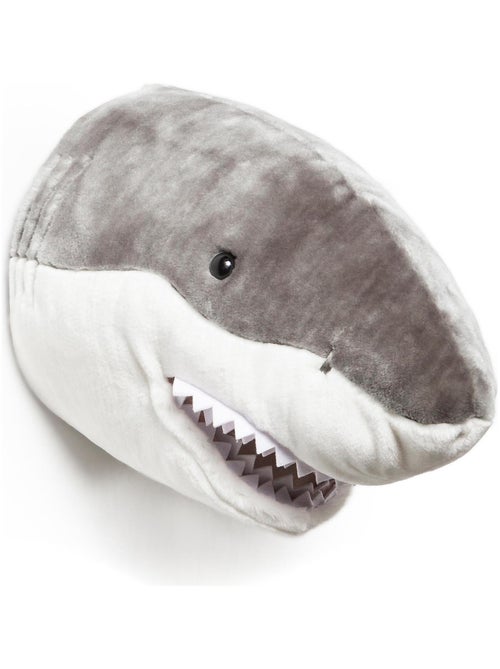 Peluche trophée mural Aquatique Requin Jack - Kiabi