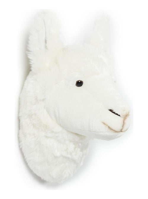 Peluche trophée mural Basse-cour Lama Lily - Kiabi