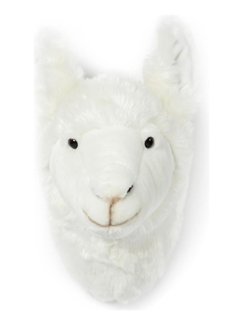 Peluche trophée mural Basse-cour Lama Lily - Kiabi