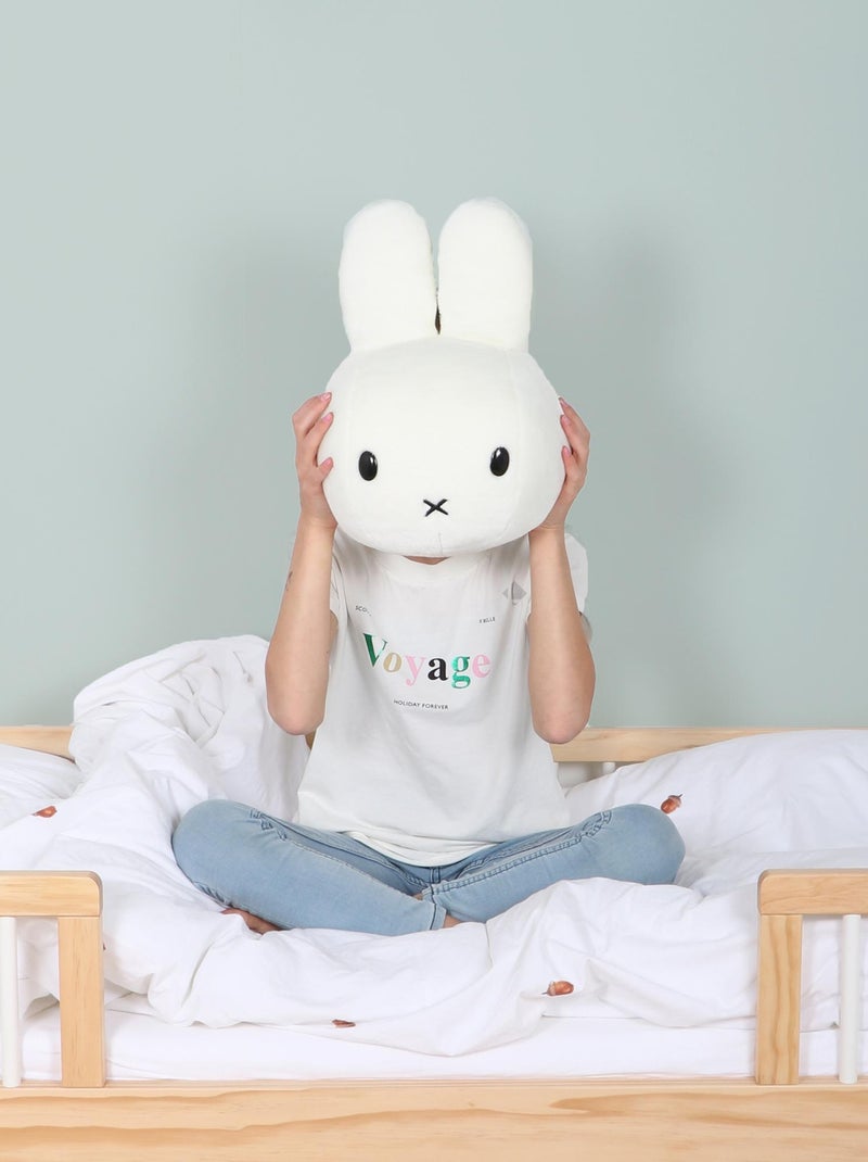 Peluche trophée mural Basse-cour Miffy Blanc - Kiabi