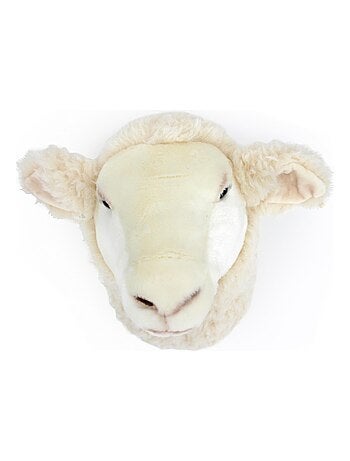 Peluche trophée mural Basse-cour Mouton Harry