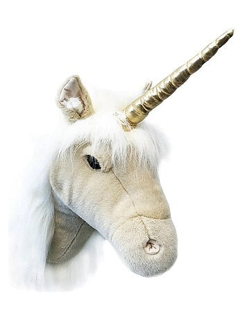 Peluche trophée mural Fantastique Licorne