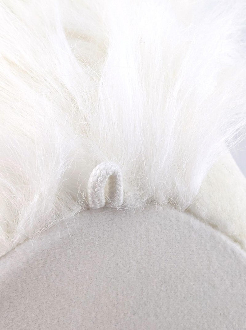 Peluche trophée mural Fantastique Licorne Claire Blanc - Kiabi
