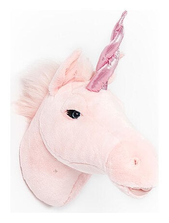 Peluche trophée mural Fantastique Licorne Julia