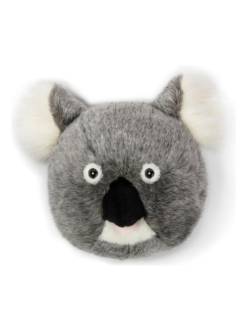 Peluche trophée mural Forêt Koala Noah Gris - Kiabi
