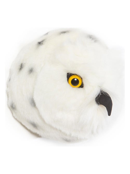 Peluche trophée mural Polaire Harfang Des Neiges Chloe - Kiabi