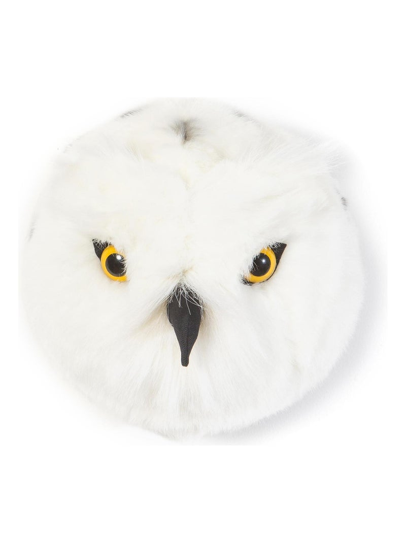 Peluche trophée mural Polaire Harfang Des Neiges Chloe Blanc - Kiabi