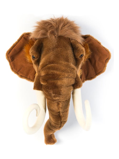 Peluche trophée mural Préhistorique Mammouth Arthur - Kiabi