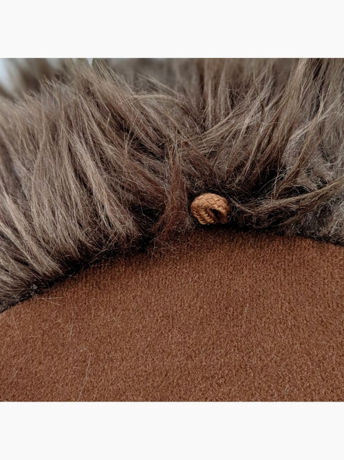 Peluche trophée mural Savane Buffle Alex - Kiabi