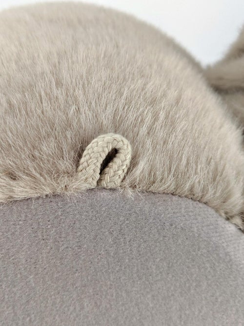 Peluche trophée mural Savane Éléphant George - Kiabi