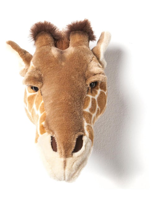 Peluche trophée mural Savane Girafe Ruby - Kiabi