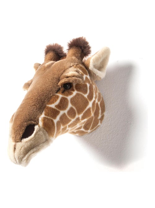 Peluche trophée mural Savane Girafe Ruby - Kiabi