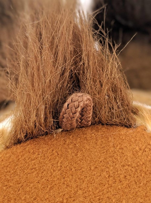 Peluche trophée mural Savane Girafe Ruby - Kiabi