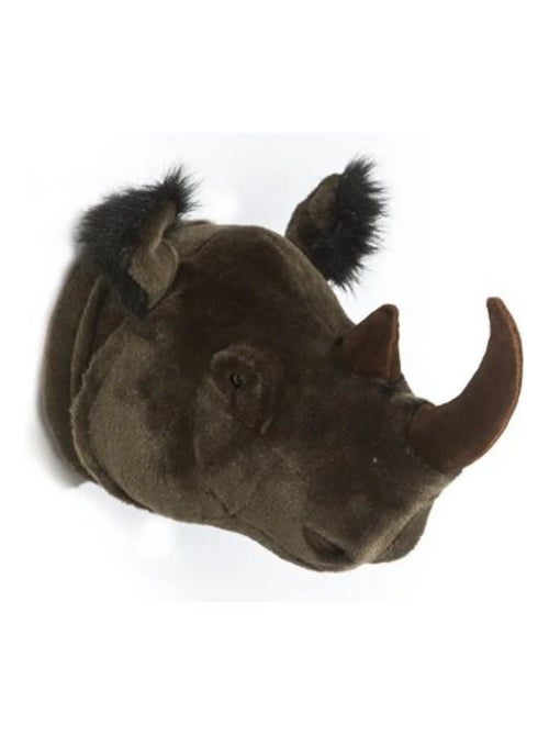 Peluche trophée mural Savane Rhinocéros Michael - Kiabi