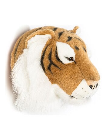 Peluche trophée mural Savane Tigre Félix