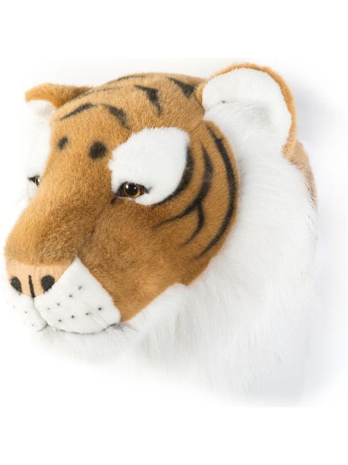 Peluche trophée mural Savane Tigre Félix - Kiabi