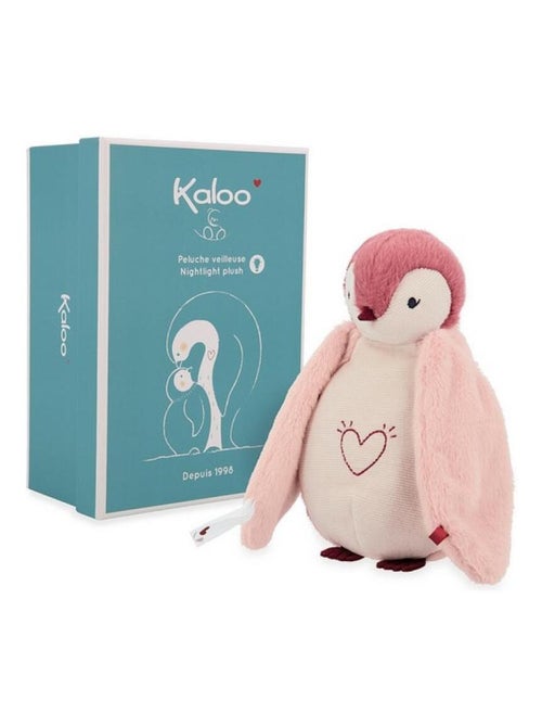 Peluche veilleuse - Manchot rose - Kiabi