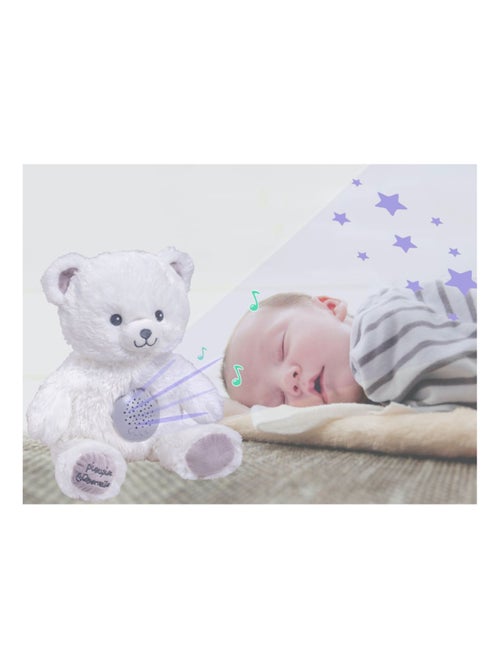 Peluche Veilleuse musicale - Projecteur d'étoiles - Gaston - Kiabi Peluche Veilleuse musicale - Projecteur d'étoiles - Gaston - Kiabi