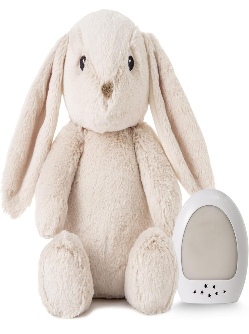 Peluche veilleuse musicale Billy le Lapin Beige - Kiabi