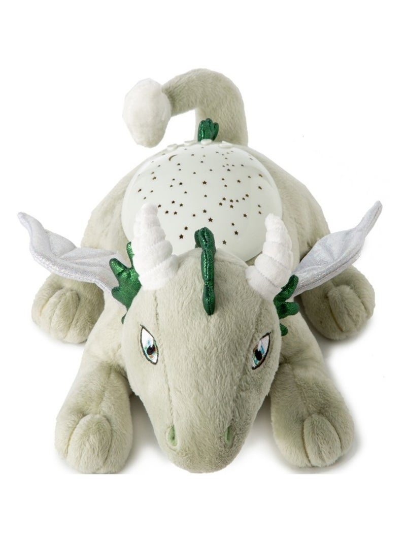 Peluche veilleuse projecteur d'étoiles Dragon Vert - Kiabi