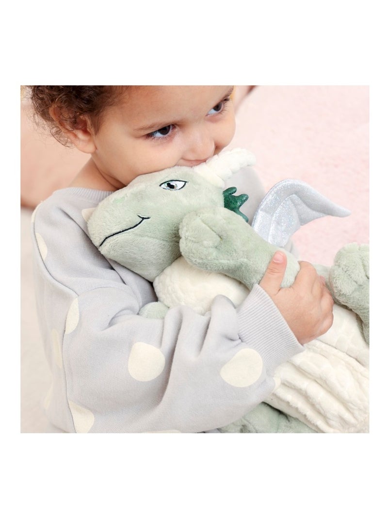 Peluche veilleuse projecteur d'étoiles Dragon Vert - Kiabi