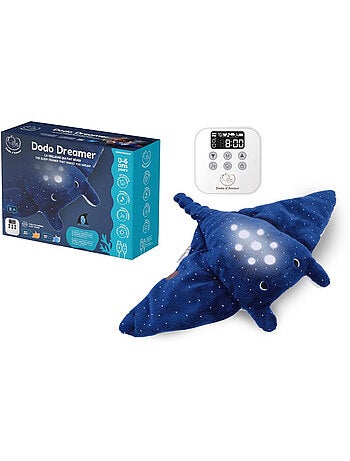 Peluche veilleuse raie mobula dodo