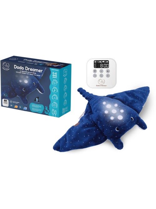 Peluche veilleuse raie mobula dodo - Kiabi