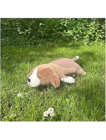 Peluche vick le chien beagle 54 cm