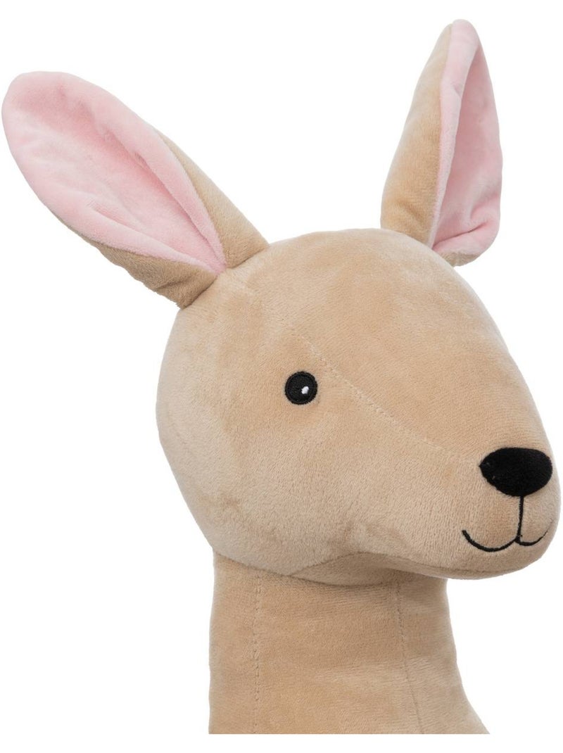 Peluche XL kangourou BLAKE Beige - Kiabi