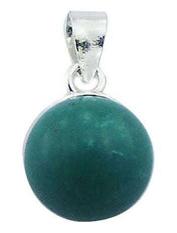 Pendentif en argent et turquoise, Bijoucolor