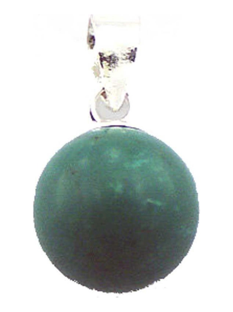 Pendentif en argent et turquoise, Bijoucolor Argent - Kiabi