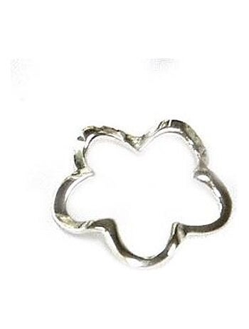 Pendentif forme fleur en argent, Bijoucolor