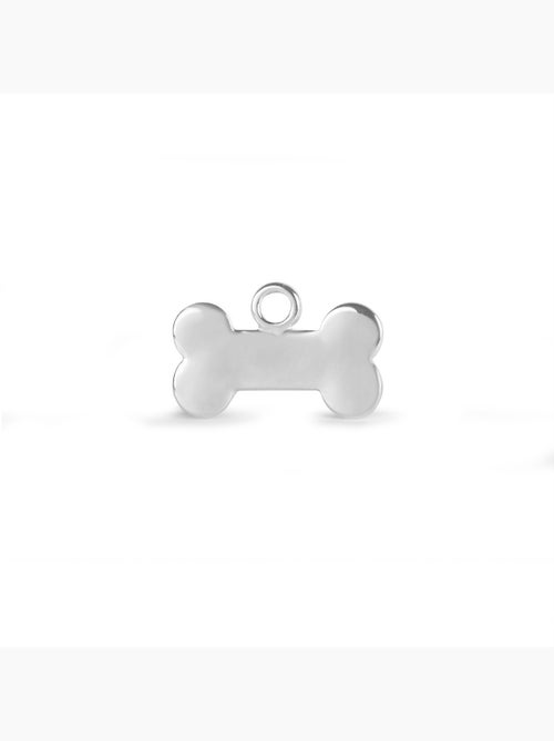 Pendentif Luxenter Bone en finition rhodium - Kiabi