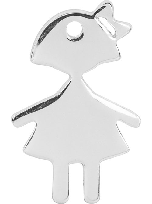 Pendentif Luxenter Girl fini en rhodium - Kiabi Pendentif Luxenter Girl fini en rhodium - Kiabi