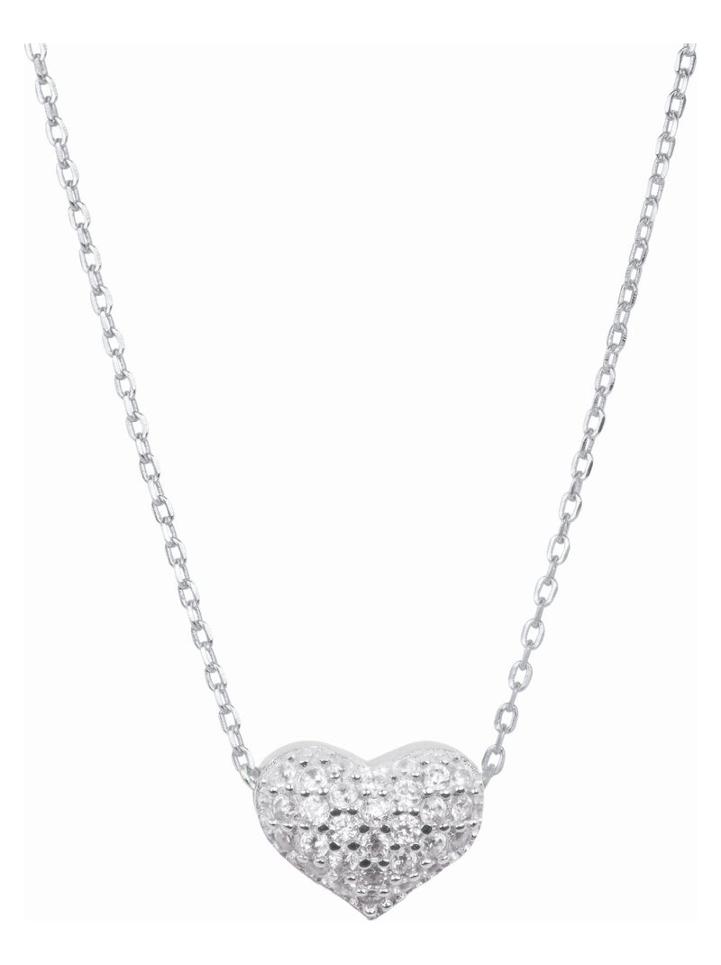 Pendentif Luxenter Love Argent et Cz Argent - Kiabi
