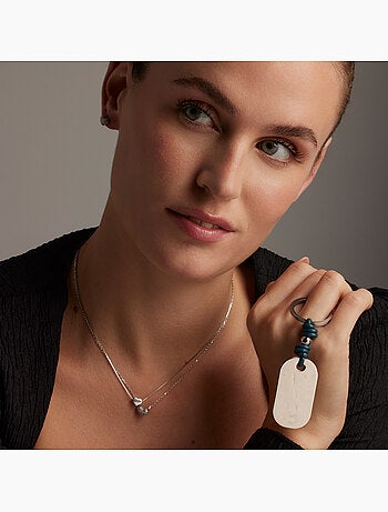 Pendentif Luxenter Love Argent et Cz