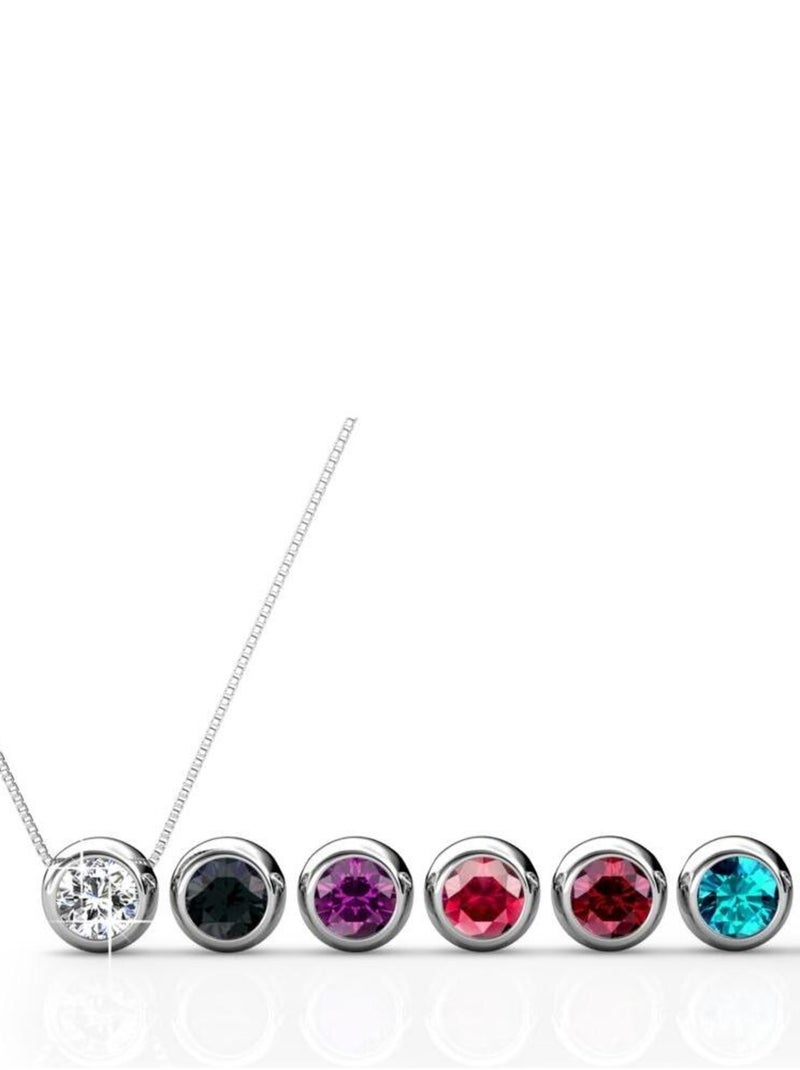 Pendentifs 7 Days Moon - Argenté et Multi Multicolore - Kiabi