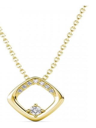 Pendentifs Adelise - Doré et Cristal