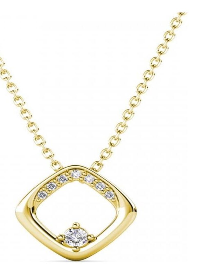 Pendentifs Adelise - Doré et Cristal Doré/or - Kiabi