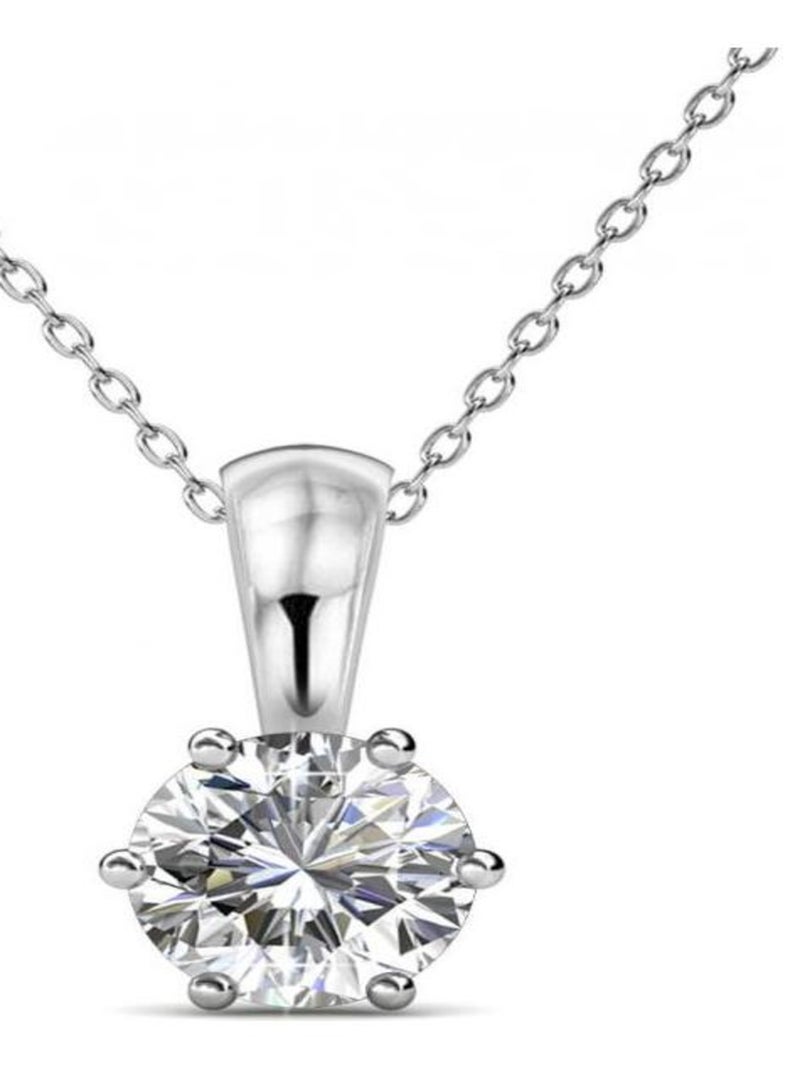 Pendentifs Birth Stone - Argenté et Cristal Argent - Kiabi