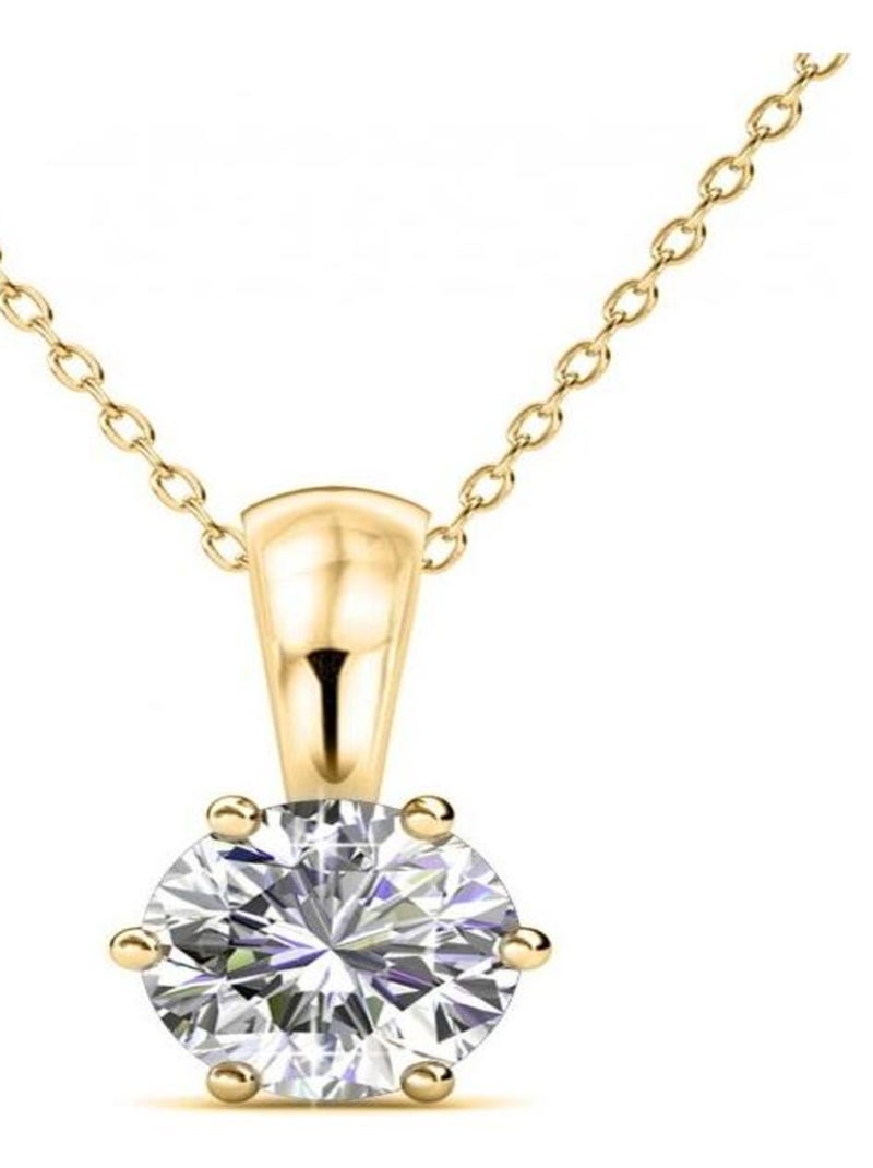 Pendentifs Birth Stone - Doré et Cristal Doré/or - Kiabi