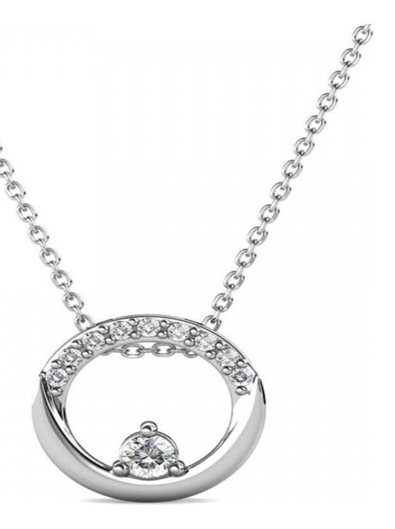 Pendentifs Clarine - Argenté et Cristal Argent - Kiabi