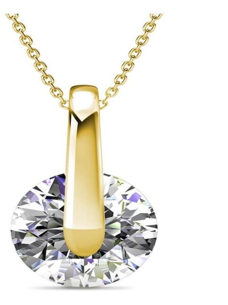 Pendentifs Classy - Doré et Cristal Doré/or - Kiabi