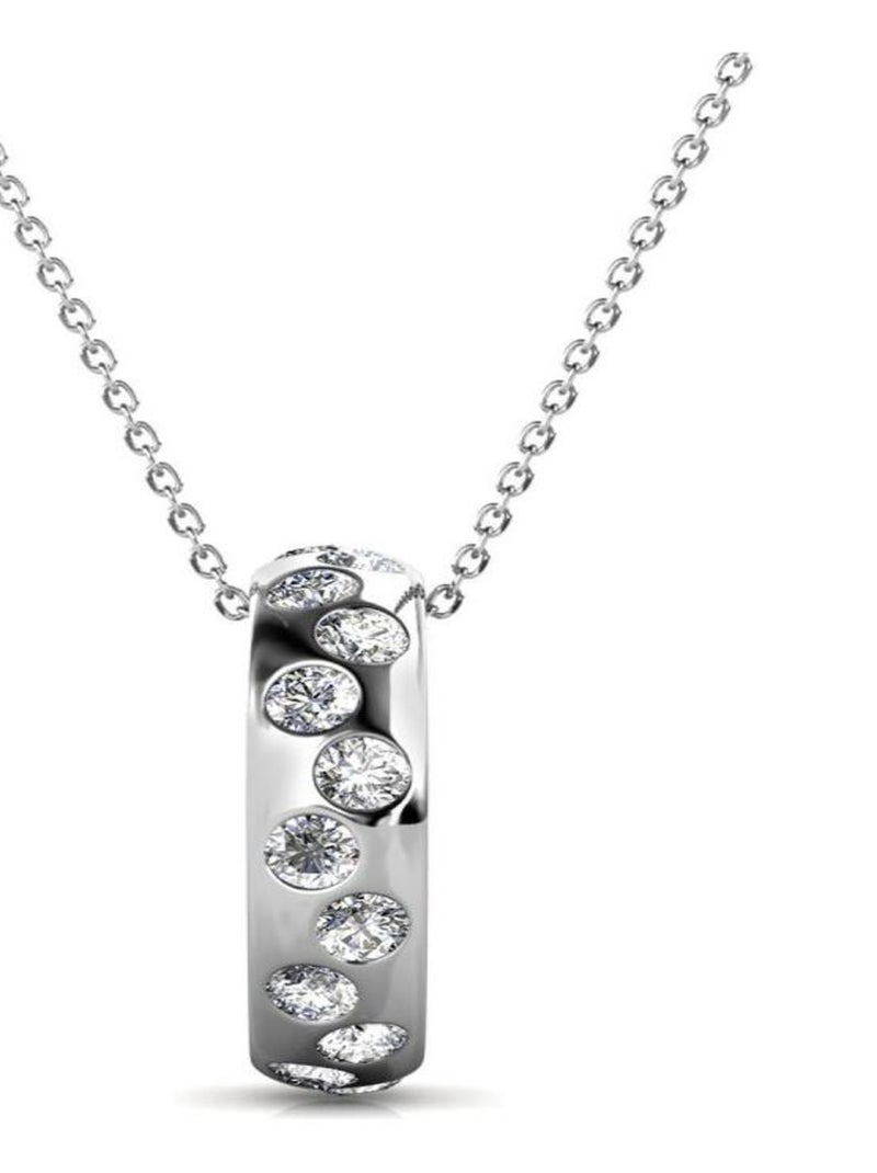 Pendentifs Joy - Argenté et Cristal Argent - Kiabi