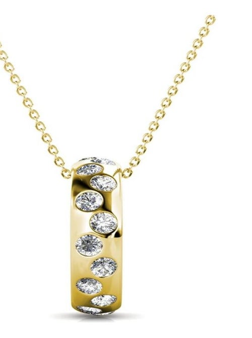 Pendentifs Joy - Doré et Cristal - Kiabi
